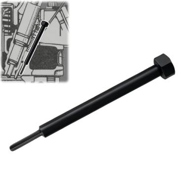 Imagem de YUKGAMS Ferramenta de alargamento de vela incandescente Duramax, removedor de furo de vela incandescente de aço de liga, para motores Duramax de 6,6L, 3,0L e 2,8L, borda de corte afiada, remove