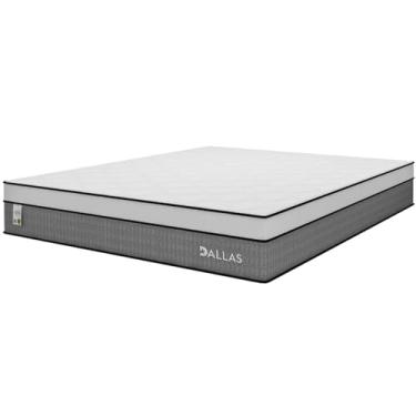 Imagem de Colchão Queen Size Plumatex Molas Ensacadas (Pocket) | 158x198x28cm Altura | Firmeza Intermediária | Suporte 110kg/Pessoa | AG D80, One Side e Malha Premium