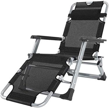 Imagem de Espreguiçadeira cadeiras de jardim espreguiçadeiras dobráveis espreguiçadeiras reclináveis, cadeira de pátio com gravidade zero suporta 200 kg cadeira portátil dobrável para jardim reclinável ao ar