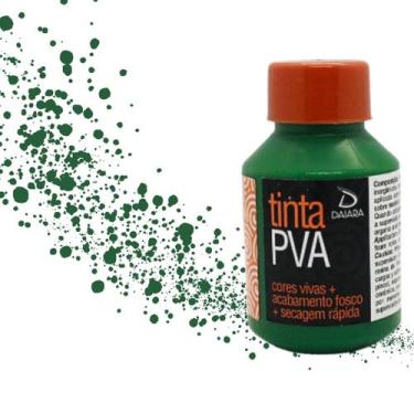 Imagem de Tinta Pva Daiara Cores Frias 80ml, VERDE NATAL - 32