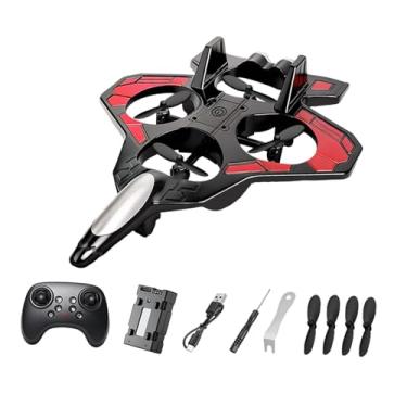 Imagem de menolana Avião de controle remoto RC, fácil de controlar, 2 velocidades ajustáveis, avião de RC para crianças, adultos e meninos a partir de 14 anos, Vermelho