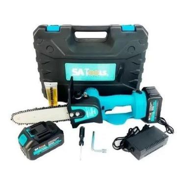 Imagem de Motosserra Elétrica 2 Bateria 21v Motor Brushless Satools - Sa, Songle