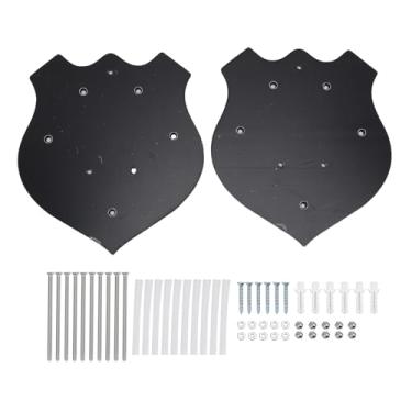 Imagem de QANYEGN Cabide de espada, rack de espada montado na parede, suporte de machado de exibição vertical acrílico para salas de jogos, escritórios, salões, garagens, quartos