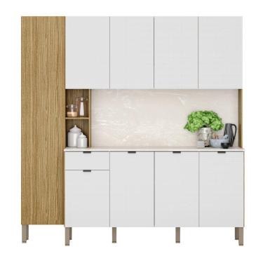 Imagem de Armário De Cozinha 9 Portas Riscatto Astrid Freijó Artico