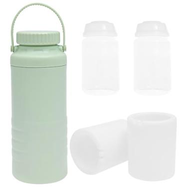 Imagem de Garrafa térmica de leite materno portátil de 623 g para ambientes externos, resfriador de leite materno com resfriamento total de 360° por 24 horas, maior capacidade de armazenamento de leite materno