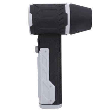 Imagem de aqxreight Ventilador de Turbina Portátil, Ventilador Industrial a Jato Portátil, Motor de Bueiro de 50 MM, Forte Velocidade do, Bateria de 4000 MAh, para Lavagem de Carros,