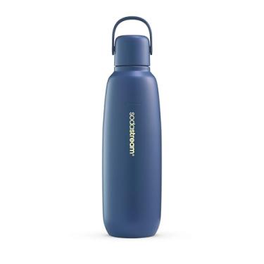 Imagem de sodastream Fizz & Go Cool - Capacidade da garrafa de carbonatação toda de metal (Storm), 0,9 L