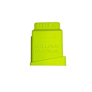 Imagem de HELLFIRE TACTICAL Bandeira de revista de segurança de câmara para AR-10, feita nos EUA (verde-limão)