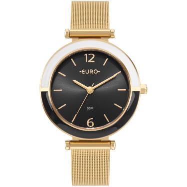 Imagem de Relógio Euro Feminino Glitz Dourado - EU2035YXQ/4P