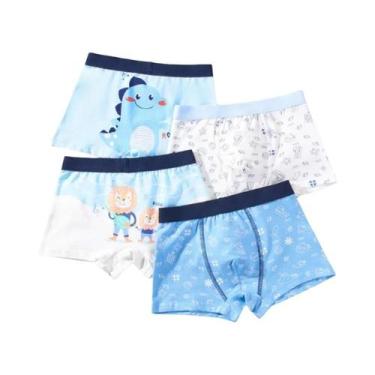 Imagem de Cuecas De Algodão Para Meninos Com Estampa De Dinossauro, Design De An