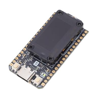 Imagem de Asixxsix Placa de desenvolvimento ESP32 LoRa V4, com display, módulo WiFi e Bluetooth, 2 MB de PSRAM, 16 MB de memória Flash, compatível com GPS e energia solar, para Meshtastic.