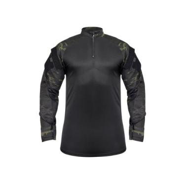 Imagem de Camisa Combat Shirt Camuflada Safo, Multicam black, P