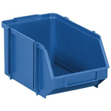 Imagem de Kit 25 Un Gaveteiro Organizador Azul N 5 - CAIXAPLAST