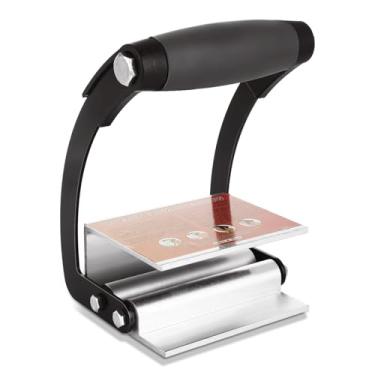 Imagem de LISHINE Suporte de madeira compensada, suporte de painel com faixa de aderência de 0-2,5 cm, ferramenta de elevação de drywall de até 45 kg, ferramenta de elevação de madeira compensada para placa