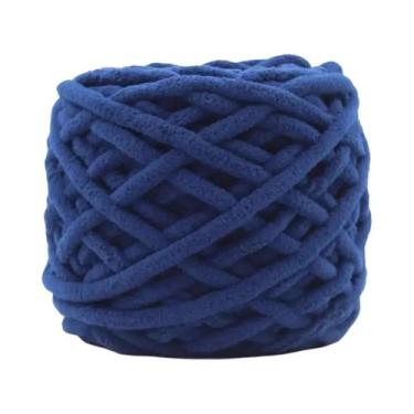 Imagem de Fio De Tricô De Chenille Macio, Linha De Algodão Ice Strip, Lã DIY Par