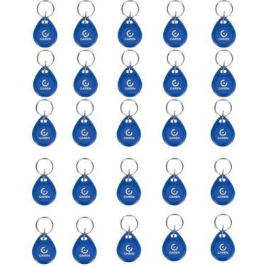 Imagem de Kit 25x chaveiro proximidade mifare keytags 13.56 mhz garen