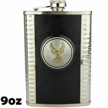 Imagem de Cantil Porta Bebida Aço Inox 266 ML Gavião CBRN11681