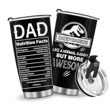 Imagem de Copos isolados Caneca Copo Reirement Pais Aniversário Presentes de Natal para Homens Pai Avô Viagem Essenciais Acessórios Essenciais Deve Ter Alça Gelada Fria 590 ml