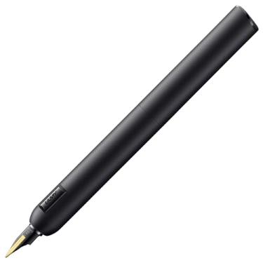 Imagem de Lamy Caneta-tinteiro Dialog cc 205,7 cm, acabamento lacado preto fosco com mecanismo de torção, ponta de ouro rosa bicolor de 14 quilates em F, inclui 5 pacotes de conversor de cartucho azul T 10 Z 27