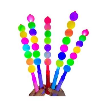 Imagem de Bastões De Luz LED Coloridos 5pcs Suprimentos Luminosos Para Festas De
