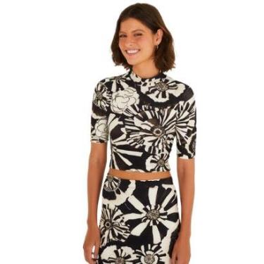 Imagem de Blusa Cropped Farm Rio Flora-Feminino