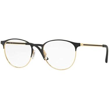 Imagem de Armação para Óculos Ray-Ban 0RX6375 2890 Tam 53 / Preto/Ouro