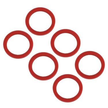 Imagem de Zerodis 6 Unidades de Juntas de Cabeça de Grupo para Máquina de café Peças de Reposição para Máquina de café Expresso Anéis de Vedação Substituições de Juntas de Cabeça de Grupo Compatíveis Com de