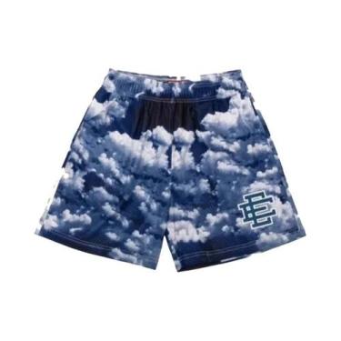Imagem de Shorts De Malha Casuais De Verão Para Homens, Calças De Fitness Básica