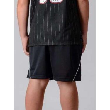 Imagem de Bermuda Braziline Caps Vasco Infantil - Preto