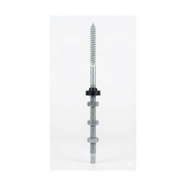 Imagem de Parafuso estrutura painel solar telha fibro madeira m10 x 25 cm - META