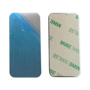 Imagem de 10 Peças De Adesivos Metálicos Em Disco De Ferro Para Suporte Magnétic