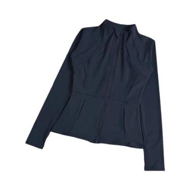 Imagem de Jaqueta Feminina De Manga Longa Para Yoga E Fitness, Versátil, Slimmin