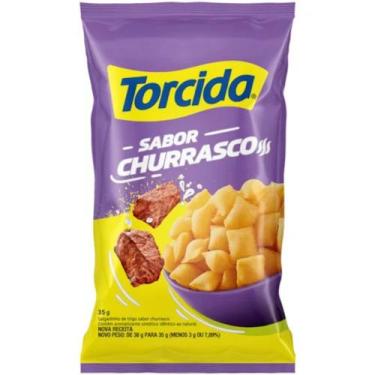 Imagem de Salgadinho Sabor Churrasco Torcida 35g