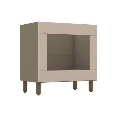 Imagem de Módulo Cozinha Henn Connect Balcão P/ Forno De Embutir Duna/cristal