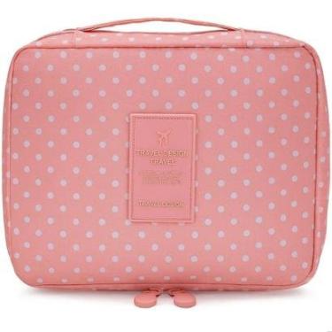 Imagem de Bolsa Necessaire Maquiagem Organizador Viagem Grande Lorben-Unissex