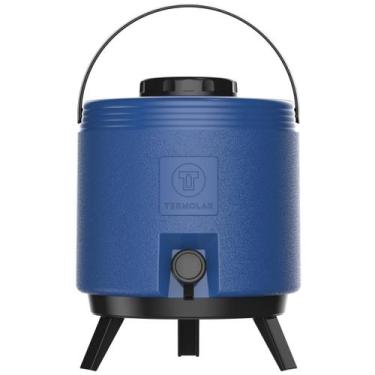 Imagem de Botijão Térmico 8L Termolar Maxitermo Azul Tech