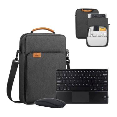 Imagem de Capa Alça + Teclado Sem Fio + Mouse Para Samsung A11+ X236