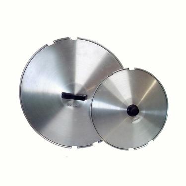 Imagem de Tampa Com Encaixe Tachos Caldeirões Panela Alumínio 42cm N16