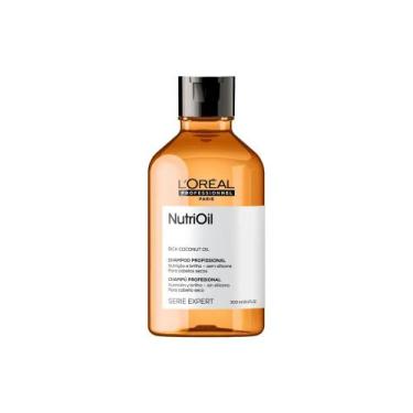 Imagem de Shampoo L'Oréal NutriOil 300ml nutrição e brilho para cabelos secos e 