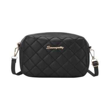 Imagem de Bolsa Transversal Pequena Feminina Com Franjas E Bordado De Diamantes,