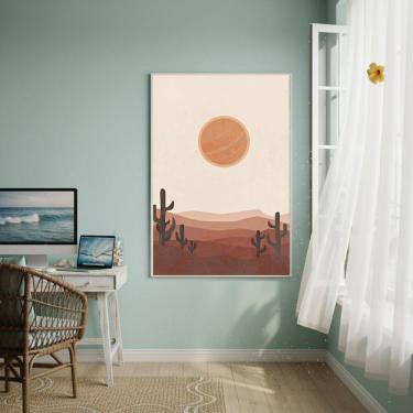 Imagem de Quadro Decorativo Imenso No Céu 70x50cm Mold Branca