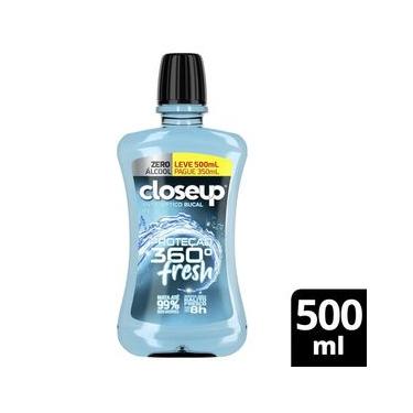 Imagem de Enxaguante Antisséptico Bucal Close Up Ice sem Álcool 500ml