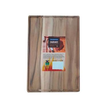 Imagem de Tabua churrasco tramontina retangular 40x27x1,8cm