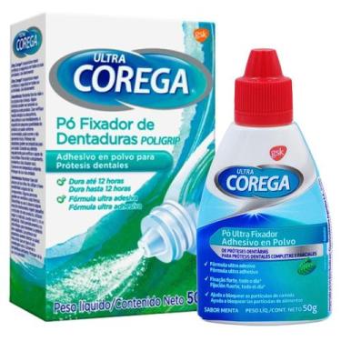 Imagem de Fixador Dentaduras Ultra Corega Pó 50g 12hrs Melhor Preço