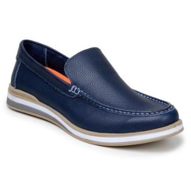Imagem de Mocassim Masculino Slip On Sapatenis Dia A Dia 100% Em Couro Legitimo Forrado Em Couro-...
