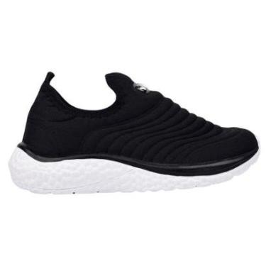 Imagem de Tênis Infantil Jogging Escolar Via Vip Menino Casual Calce Fácil Confortável-Feminino