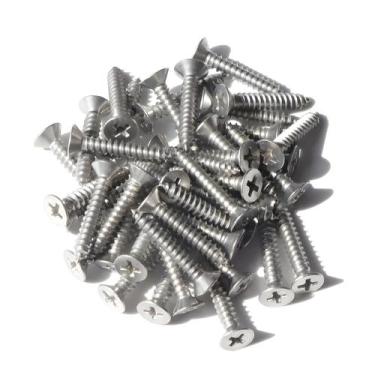 Imagem de Parafusos Phillips De Cabeça Chata Em Aço Inoxidável 63mm 842mm 5020 P