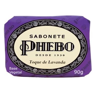 Imagem de Sabonete em Barra Toque de Lavanda Pebho 90g - Phebo, 1, 90g
