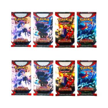 Imagem de Cartas Pokémon Para Crianças, Pacote Com 4, Jogo De Troca Team up Sun 