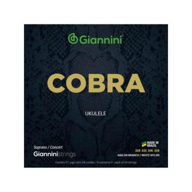 Imagem de Encordoamento Para Ukulele Nylon Concert Giannini Geuks